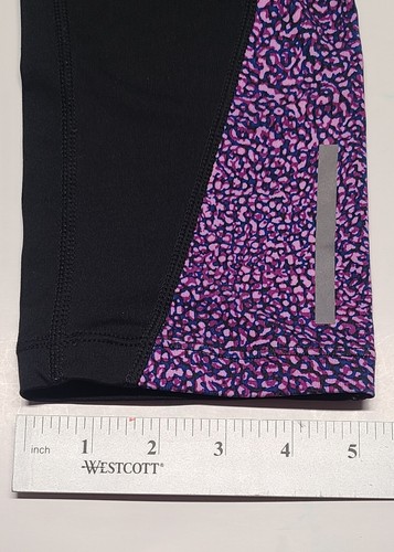 Nike 2.0 Dri-Fit Women's Medium Purple And Black Capris (723925) - Picture 11 of 12