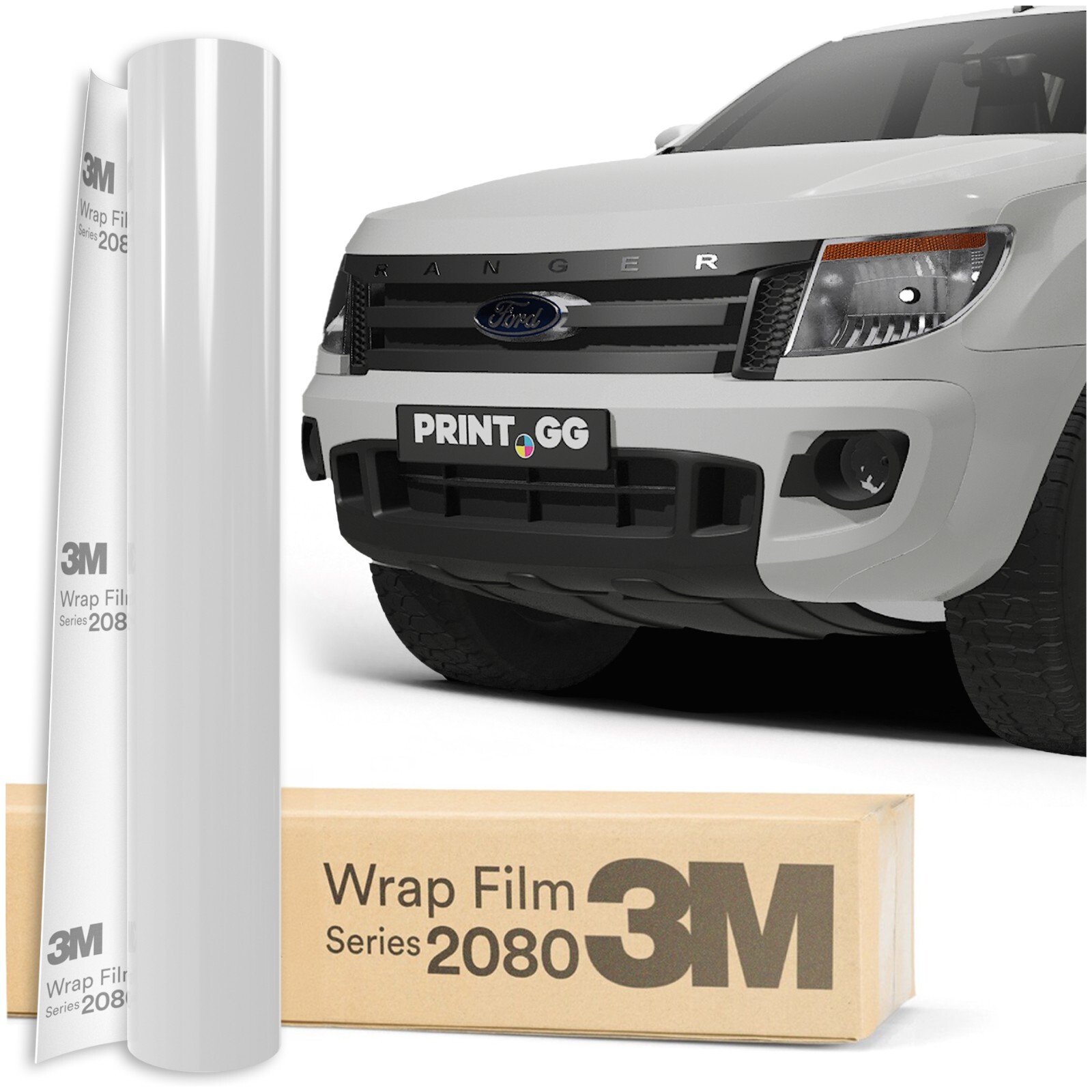 3M 2080 G - Glanzend Autofolie Car Wrapping Robuste Lackschutzfolie viele Farben