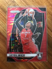 2024 Panini Prizm WNBA #54 Laeticia Amihere Red Pulsar Prizms #/299