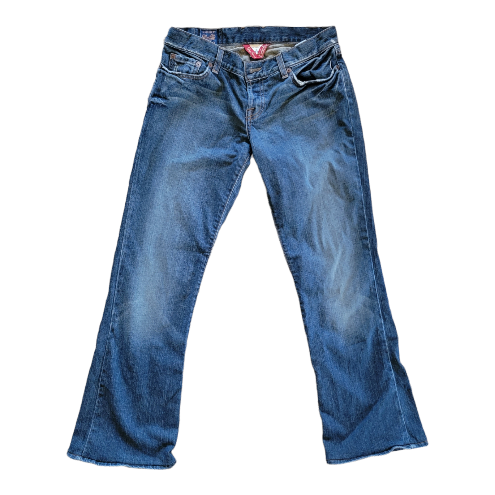 Womens 8 Sweet Blue Denim Jeans Pants 
