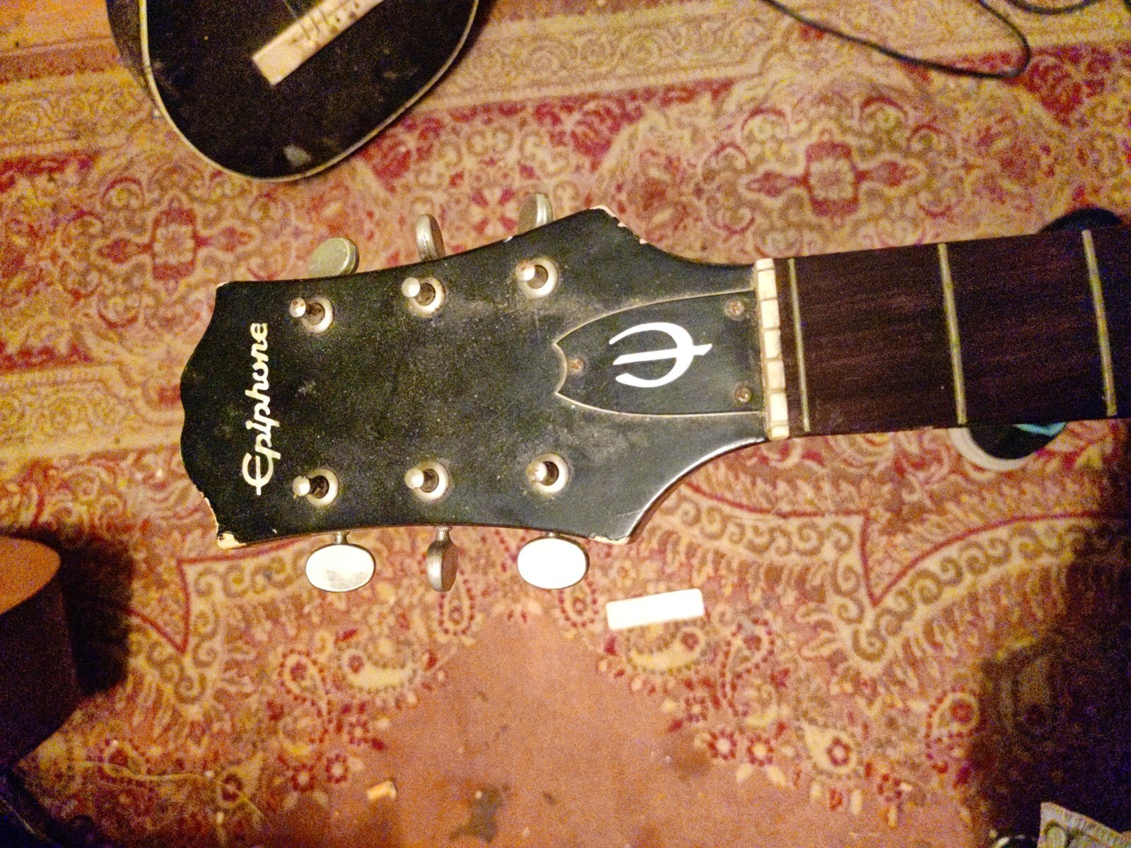 Vintage Used Epiphone FT145 Bard 6 String Acoustic Guitar Made in