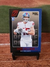 Daniel Bellinger 2022 Panini Zenith Rookie Red Zone #195 NY Giants Football Card. rookie card picture