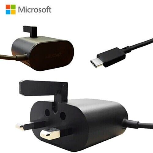 Microsoft AC-100X USB C-Type Fast Mains Charger for Nokia 5.1 6.1 7 8 9 G20 X20 - Afbeelding 1 van 2
