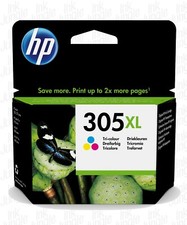 Image of HP Original 305XL Colour Ink Cartridge For ENVY 6420e Inkjet Printer, 3YM63AE