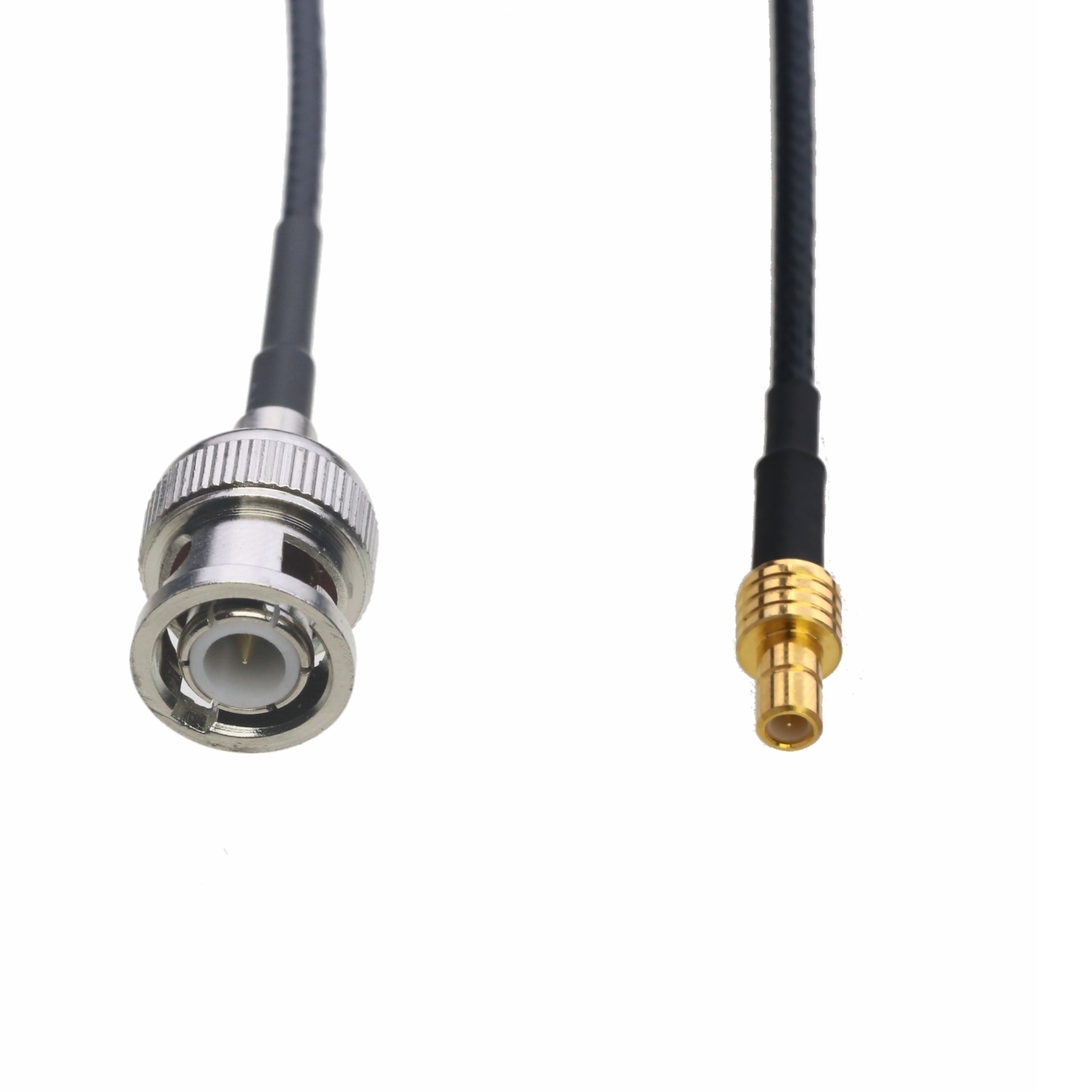 RF coaxial Cable BNC male to SMB plug RG174 6