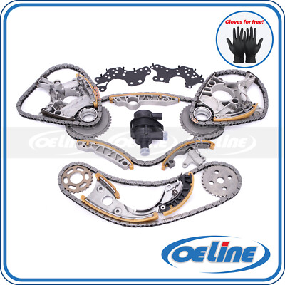 Timing Chain Kit Water Pump for 08-09 Audi A4 3.2L DOHC AUK BKH BYU