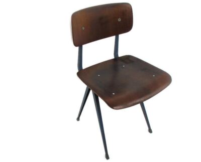 Friso Kramer Brown Result chair Ahrend De Cirkel fifties retro, finn juhl Eames 