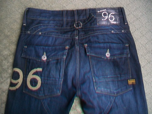 MENS G STAR 96 ELWOOD HERITAGE TAPERED 