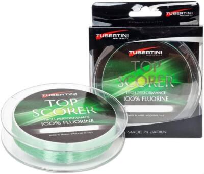 TUBERTINI TOP SCOTER MONOFILAMENT 150 MT FLUORINE REEL FISHING BOLOGNESE SEA