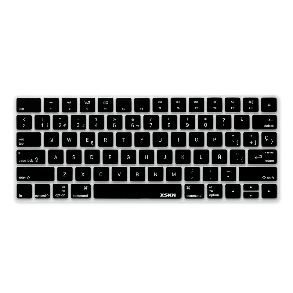 XSKN Spanish Silicone Keyboard Cover for US Layout Apple Magic Keyboard A1644 - Image 4 of 4