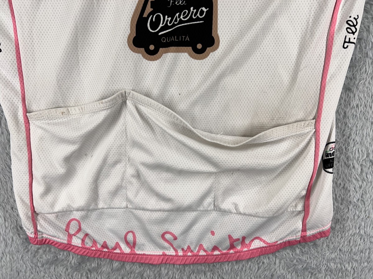 Santini サイクルジャケット ピンク Paul Smith コラボ Santini サイクルジャケット ピンク Paul Smith コラボ Santini