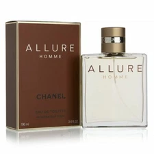 CHANEL ALLURE HOMME for Men Cologne 3.4oz / 100ml EDT Spray NEW IN BOX SEALED
