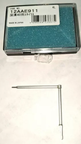 Mitutoyo 12AAE911 0.005mm  Deep Groove Stylus 40mm with 90° Tip Angle