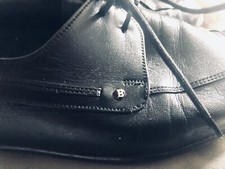 Bally Suisse Superleggero Slipper Herren Leder Schuhe  8 1/2 E Gr.42