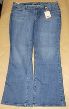 BITTEN Sarah Jessica Parker 5pkt Jean Sz 22 Reg NWT Prem Bootleg Hint of Stretch