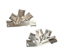 Silver P-38 Compact Manual Can Opener for Keychain 10-Pack mocinc.1982 