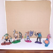 MOTU Lot Of 5 He Man Action Figures McDonalds toys,