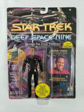 Star Trek DS9 Commander Benjamin Sisko Playmates 1993 Figure New Skybox Card
