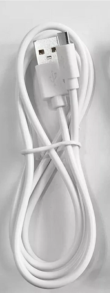 Samsung Micro USB Charging Data Cable, Ps4 Controler Charging cable - White, 1M - Image 3 of 3