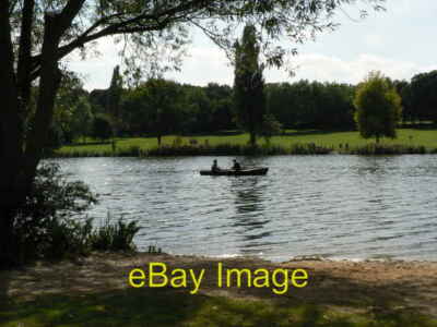 Photo 6x4 Bexley: rowing on Danson Park lake A nice day for such a pastim c2008