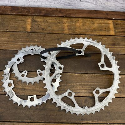 【1984】HSM 2.3.5.6.9.12.14 セット Vintage Shimano Deore LX Chainring Set SG FC-M560 110 74 BCD Alloy