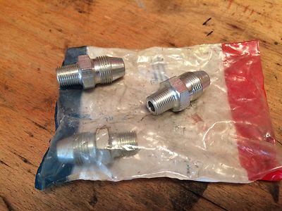 NOS 63533-15 ÖLLEITUNGSANSCHLUSS ORIGINAL HARLEY  ADAPTER PANHEAD  KNUCKLEHEAD 