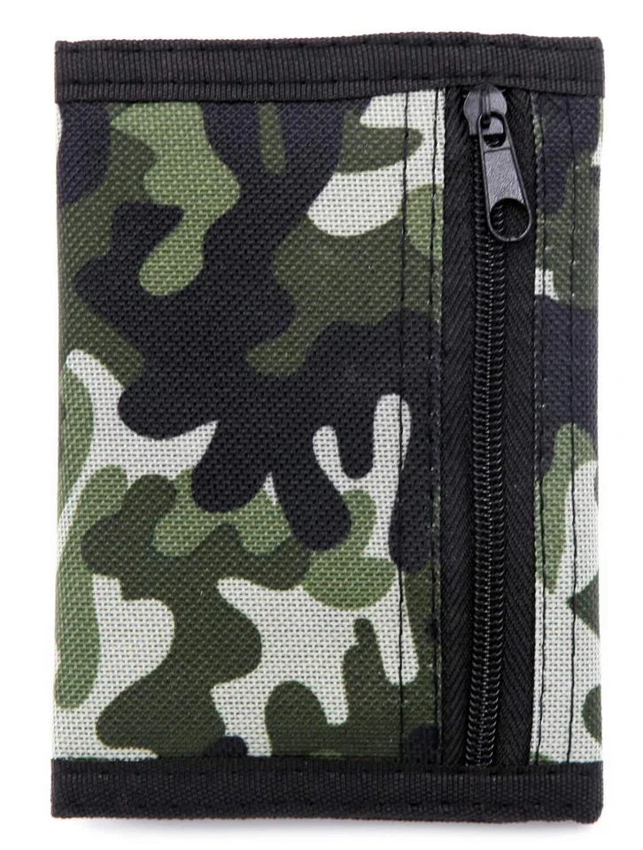 Cartera para niños y niñas Cartera de novedad para niños de 5 a 7 años Cartera camuflada para adolescentes Foto 2 de 4