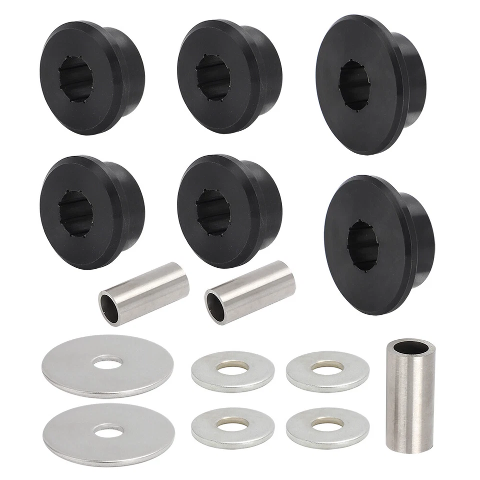 For Hummer H3 Front Differential Mount Bushing Set (3 Location) Polyurethane H3T - Image 2 of 4