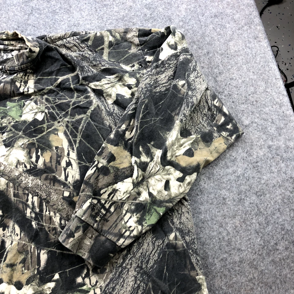Vintage Duxbak Shirt Mens 2XL Camoflauge Long Sleeve Hunting Shirt - Image 3 of 4