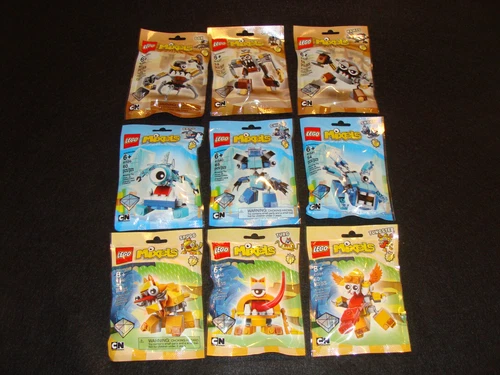 LEGO MIXELS SERIES 5 COMPLETE SET OF 9 GOX JINKY CHILBO KROG SPUGG TUNGSTER  NEW