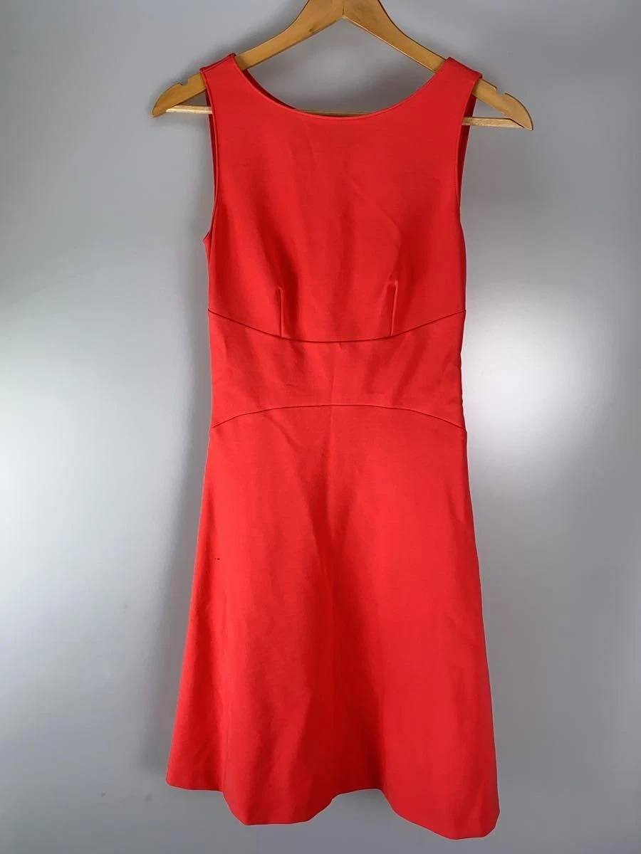 Abito smanicato PRADA altro 40 poliestere ROSSO tinta unita