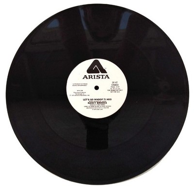 NANCY BROOKS  ''I'M NOT GONNA CRY ANYMORE'' / ''LET'S GO WHOOP TI HOO'' 12'' Pr MINT!