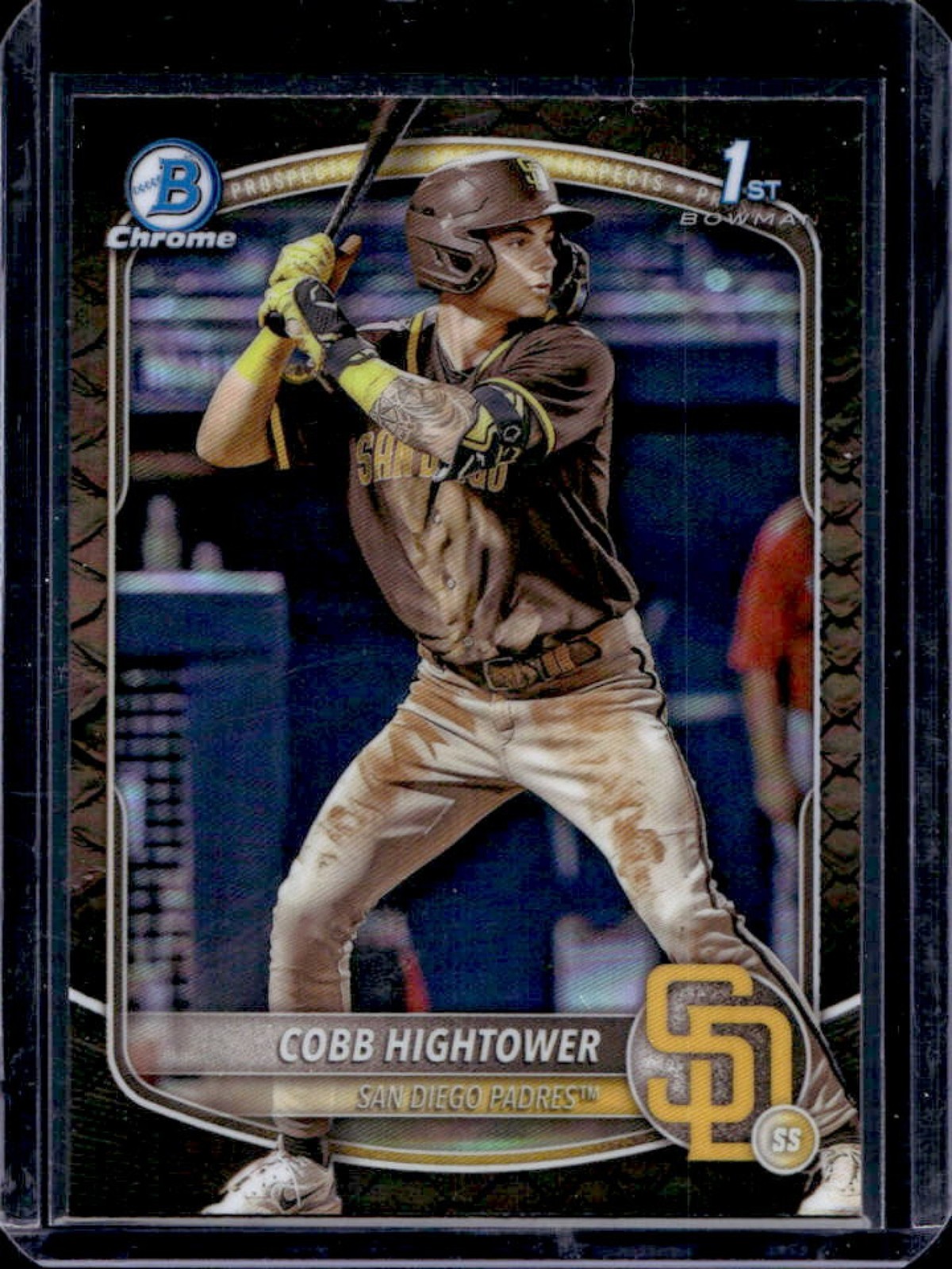 2025 Bowman Cobb Hightower Chrome Reptilian Refractor 1st Prospect #BCP-104