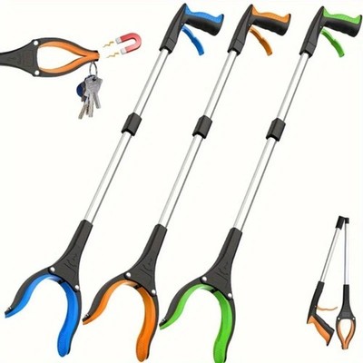 82cm Grabber Trash Grabber Grabber Arm Garbage Grabber Waste Blue