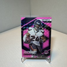 Derek Stingley Jr- 2025 Panini Mosaic Pink Fluorescent Epic Performers #6 Texans