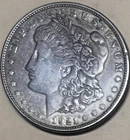 1921 D Morgan, lightly circulated AU, nice luster, no shipping or reserve Sigma+