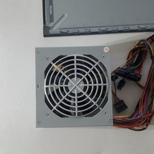 ATX Power Supply Gray 1 Fan 20 Pin 4 Pin Peripheral 4 Pin 12V Connectors