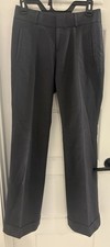 Banana Republic Pants 2 Dark Gray Stretch Cotton Cuffed Martin Fit Trouser