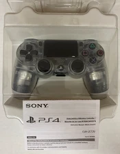 Sony DualShock 4 Wireless Controller for PlayStation 4 Crystal Genuine, Tested