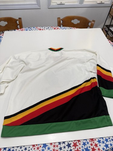 VTG San Antonio Dragons Hockey Jersey Bauer XL 90’s IHL White - Picture 4 of 4