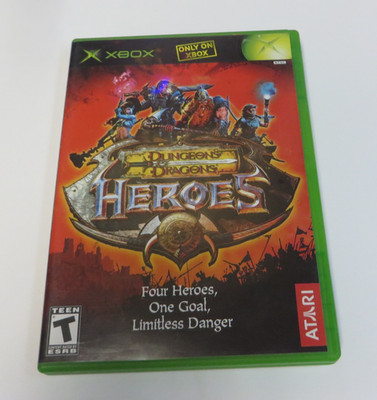 Dungeons and Dragons Heroes Xbox Complete Excellent Condition TESTED PERFECT