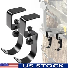 Hunting Tree Stand Accessories Adjustable Hooks Hangers Outdoor Gear Storage New