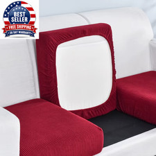 Polar Fleece Sofa Seat Cushion Cover Elastic Sofa Covers For Living Room Pet Kid Polar Fleece Sofa Seat Cushion Cover Elastic Sofa Covers For Living Room Pet Kid