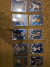 10 Card Bowman Sapphire Lot