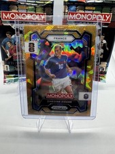 Zinedine Zidane 2026 Monopoly FIFA World Cup Prizm GOLD Cracked Ice Prizm #9 OC