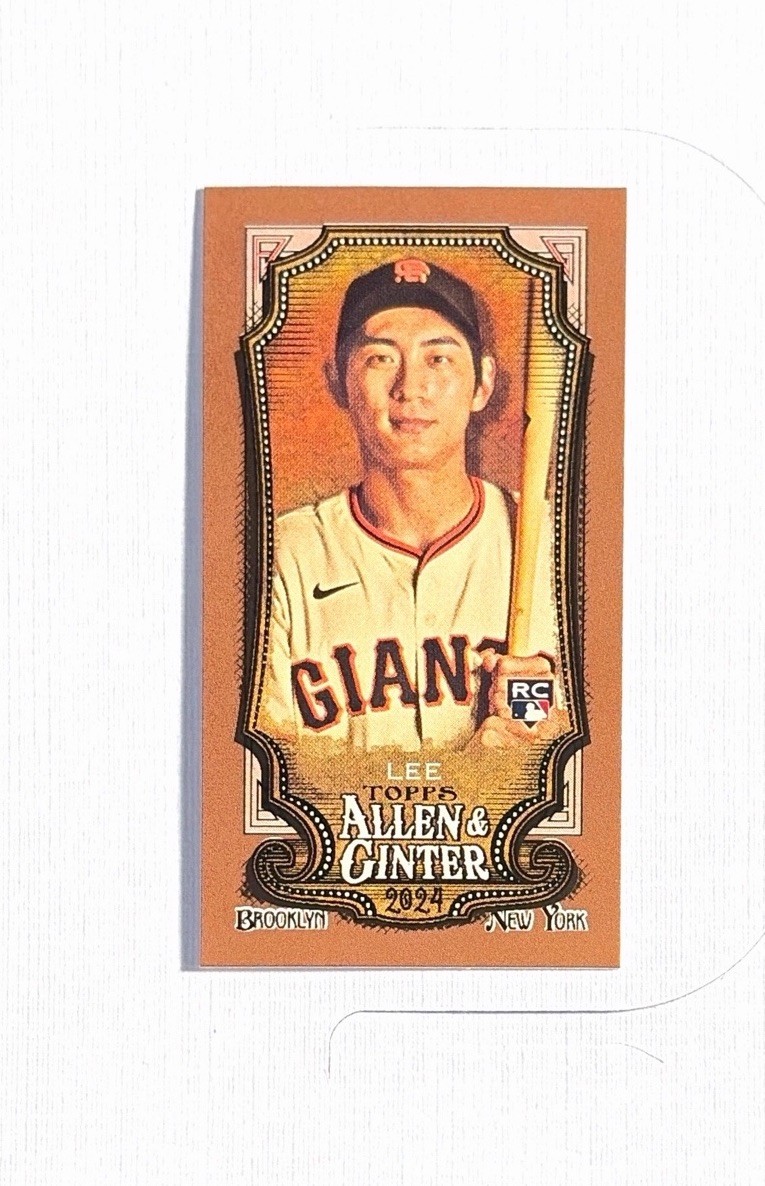 Jung Hoo Lee ~ 2024 Topps Allen & Ginter ~ Mini Gold Border #269 Rookie