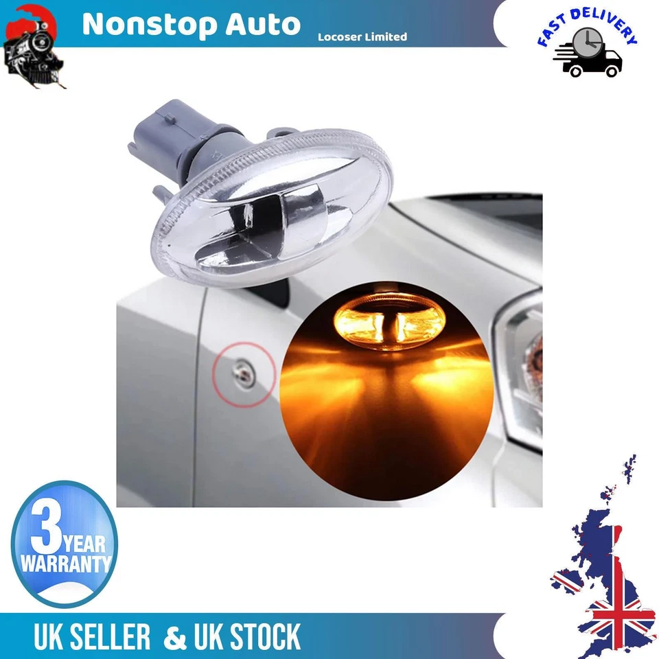 Lampada ripetitore indicatore laterale R o L per VAUXHALL Combo Zafira Vivaro C 6325G3 - Immagine 4 di 4