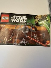  Star Wars  Spider Droid 75016  MIT FIGUREN VOLLSTÄNDIG(1Teil f.) TOP ZUSTAND+BA