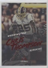 2018 Panini Luminance Red Luminance 3/10 Chris Thompson #79 7fb