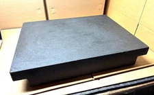 GRANITE SURFACE PLATE - 24" X 18" X 4" Offset Ledge - Grade B - Very Clean